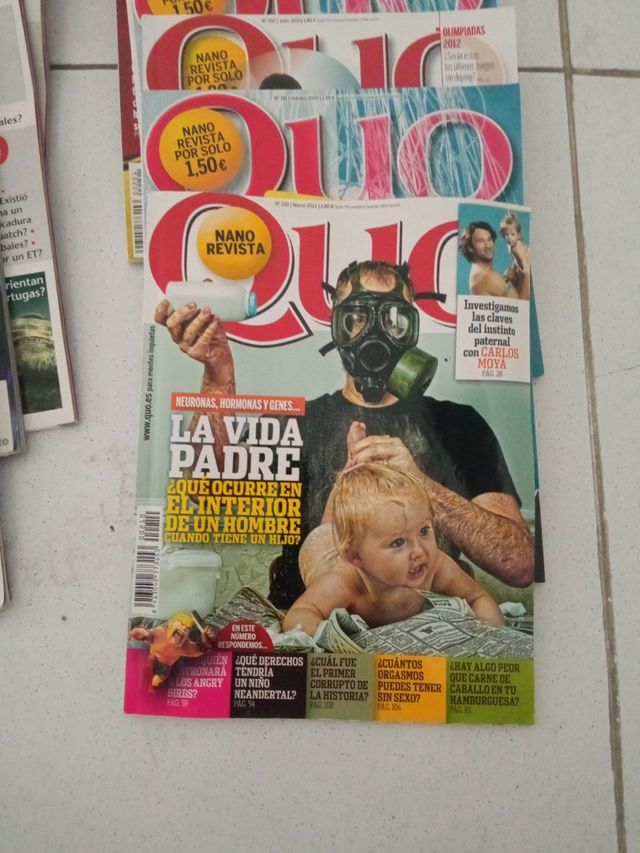 revistas QUO y MUY INTERESANTE
