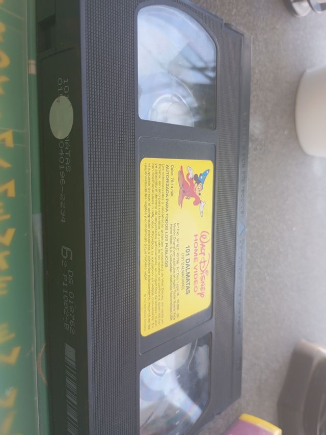 VHS 101 Dálmatas - Clásico Disney