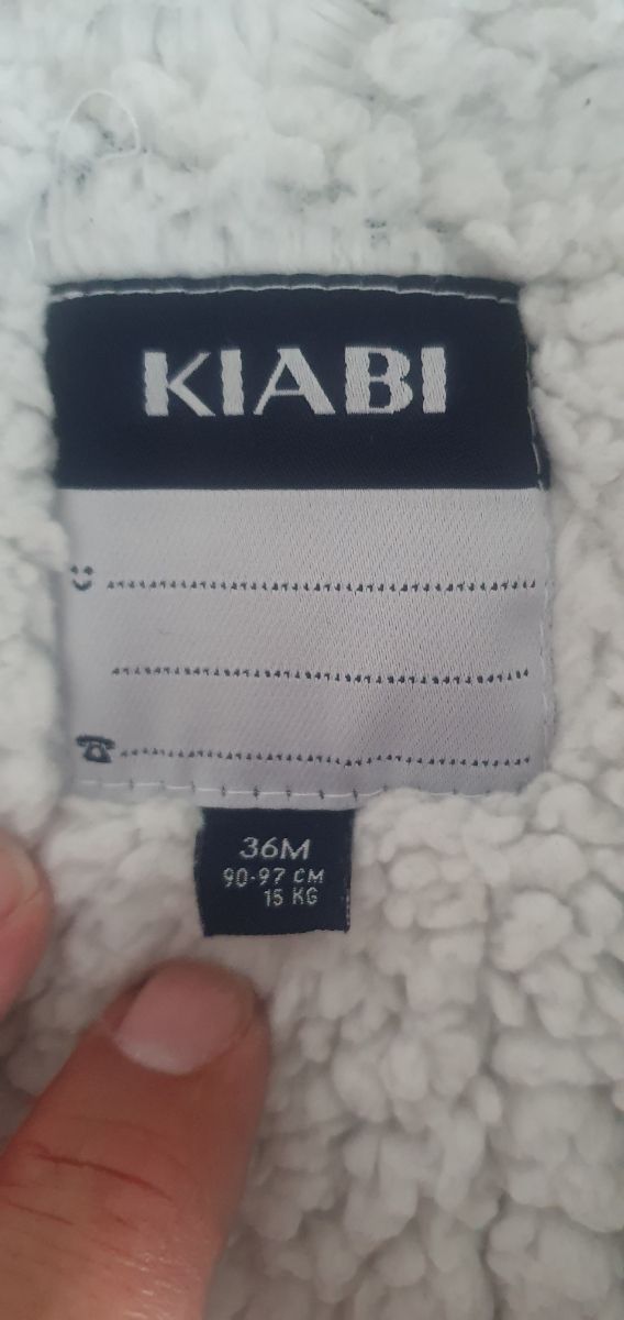 Giacca bimbo Kiabi 36 mesi