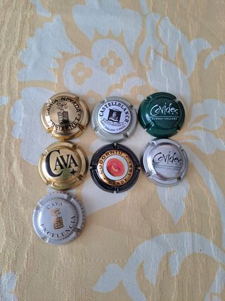 7 Chapas Cava + 8 Chapas