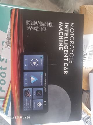 Pantalla inteligente moto 7" Android Auto nuevo