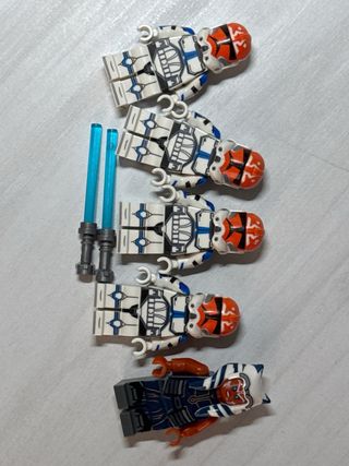 Lego compatible Star Wars clones compañia Ahsoka 