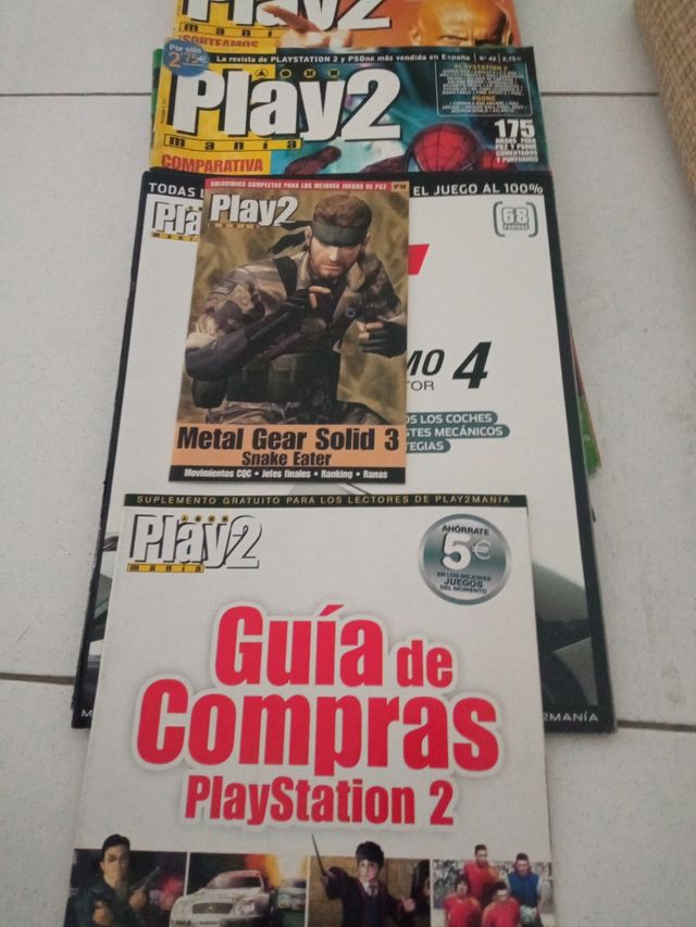 10 revistas de videojuegos PLAY 2