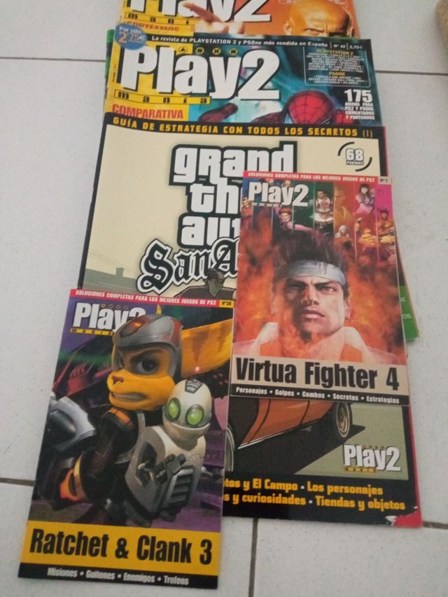 10 revistas de videojuegos PLAY 2