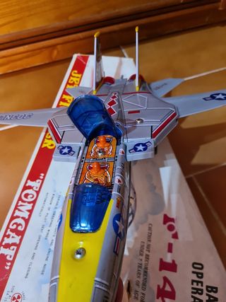 Avion F-14A Tomcat Juguete Vintage antiguo