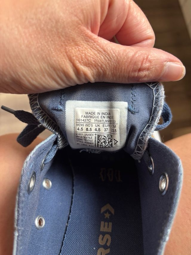 Converse azules - zapatillas