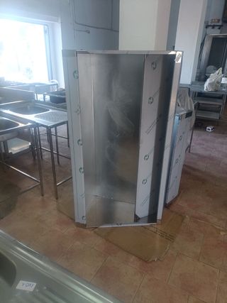 Campana extractora acero inoxidable 1,5m