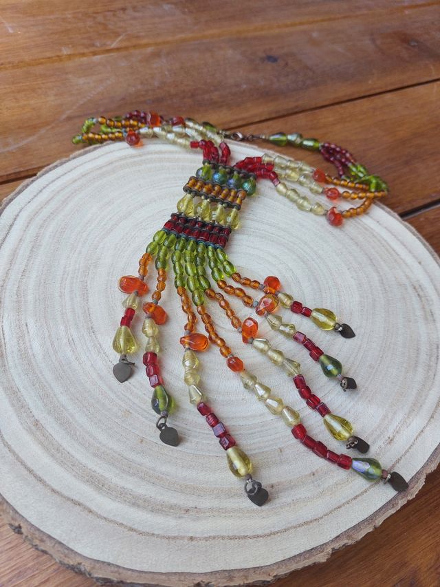 Collar artesanal multicolor