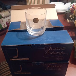 Vasos Sonia Bohemia Cristal 290ml