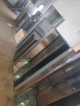 Campana industrial acero inoxidable 1,5m
