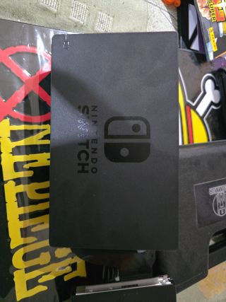Soporte Nintendo Switch mas adaptador mando..