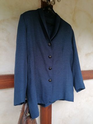 Americana azul mujer 2XL