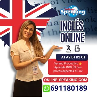 INGLÉS ONLINE A2 B1 B2 C1 Clases particulares