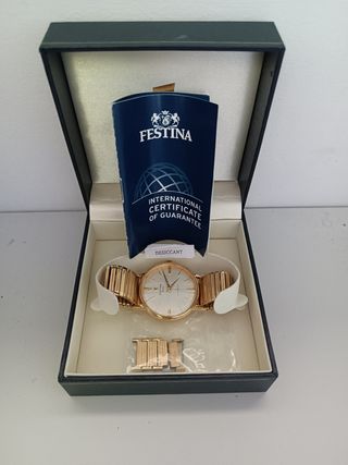 Festina dorado - Reloj vintage