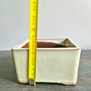 Maceta bonsai quadrada 12cm