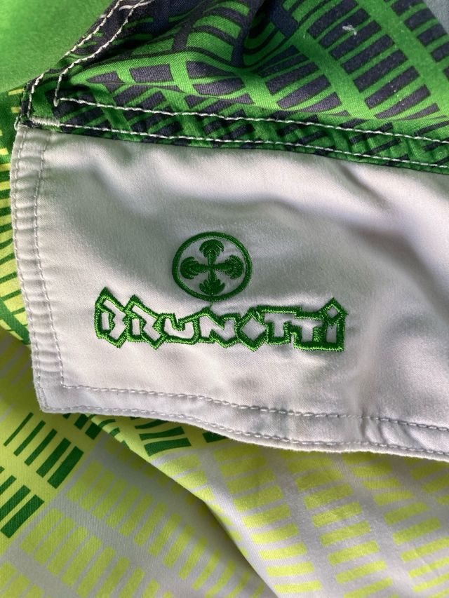 Bañador Brunotti Verde-Blanco