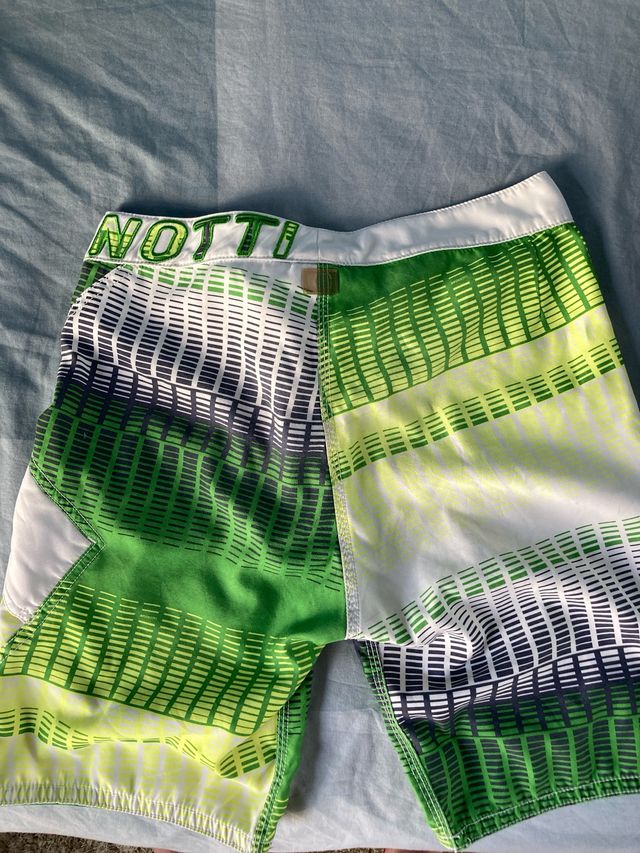 Bañador Brunotti Verde-Blanco