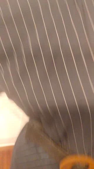 Vestido rayado azul marino