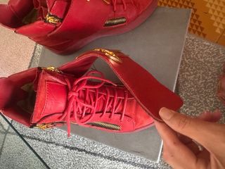 Zapatillas Giuseppe Zanotti rojas