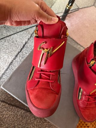 Zapatillas Giuseppe Zanotti rojas