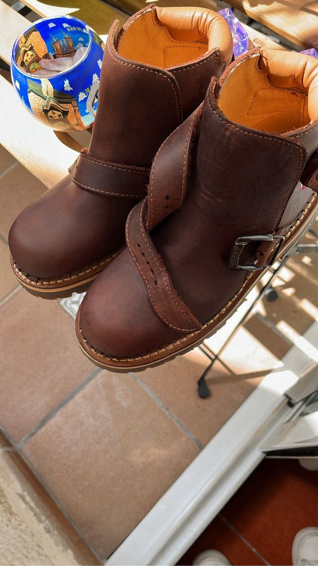 Botines Art vintage marrones