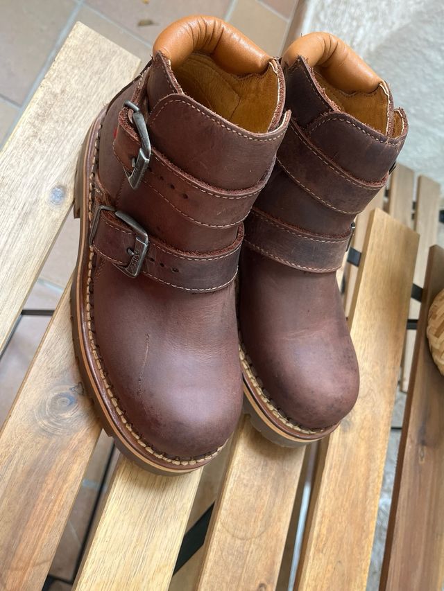 Botines Art vintage marrones