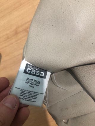 Puff beige 110cms