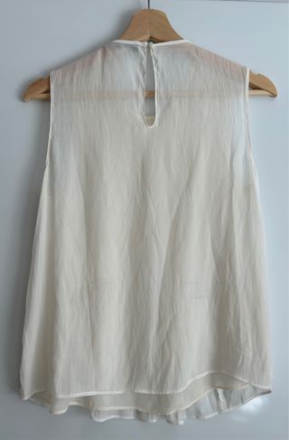 Blusa Zara blanca - Talla XS