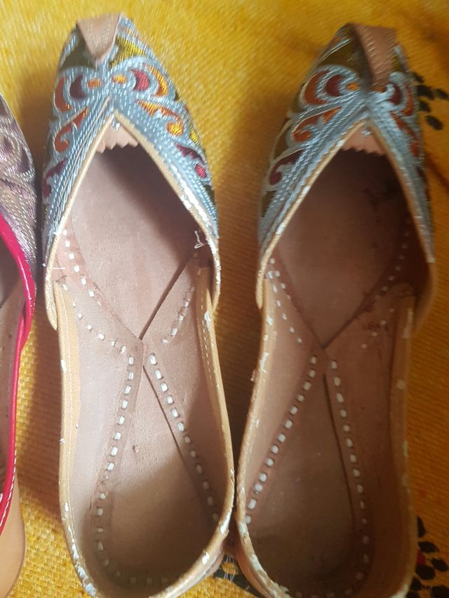 Babuchas artesanales multicolor - 20 Eu los 2 pare