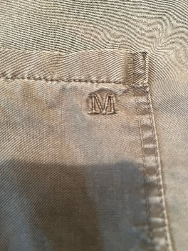 Vestido peto verde militar