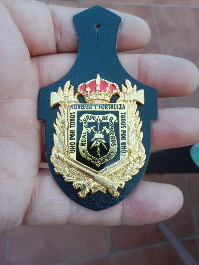 Insignia Bomberos Málaga