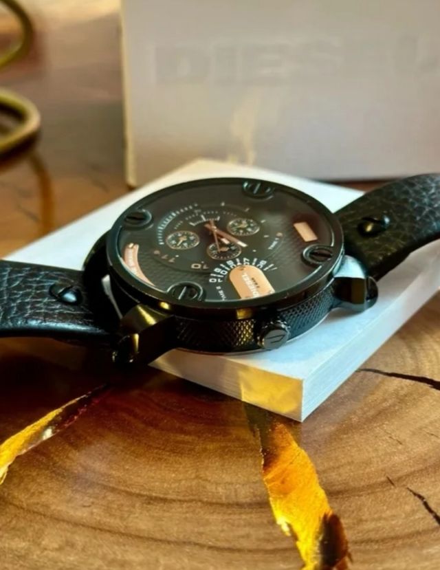 Reloj Diesel DZ7291 - Piel Negra