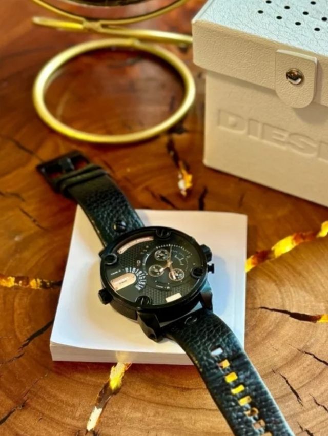 Reloj Diesel DZ7291 - Piel Negra