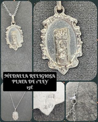 Medalla religiosa plata 1ª ley