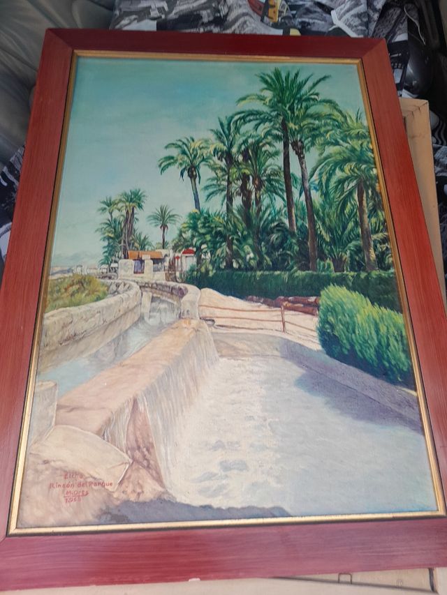 Cuadro Elche - M. Orts - 1968