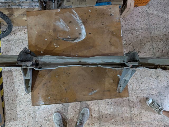 Paragolpes delantero Citroen 2 CV