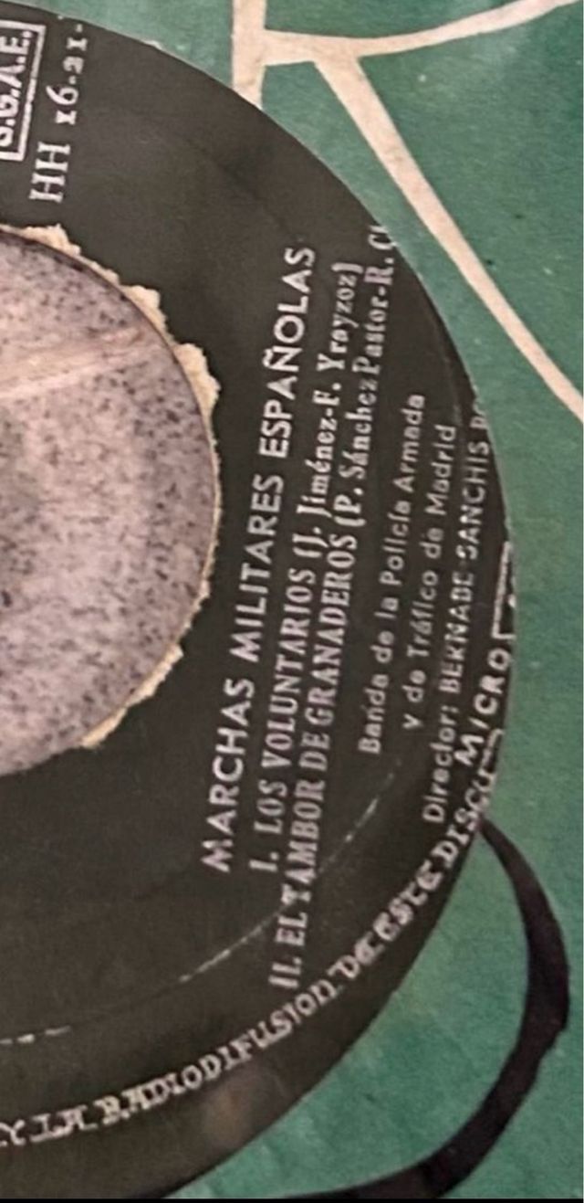 Vinilo Marchas Militares Españolas