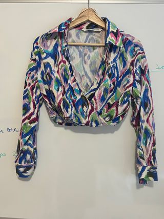Blusa Zara multicolor 