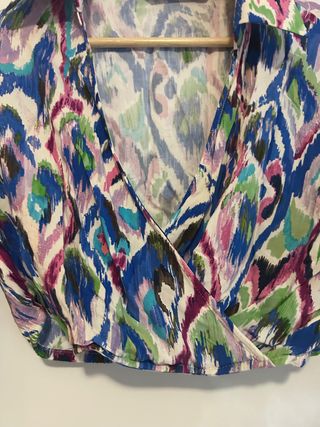 Blusa Zara multicolor 