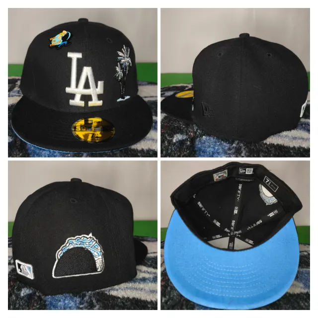 Gorra New Era negra y azul