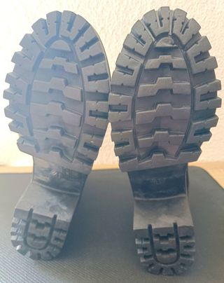 Botines negros tacón alto - talla 41