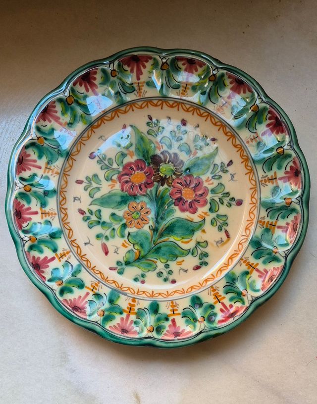 Lámpara cerámica vintage