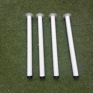 4 Patas Mesa Metal Blancas
