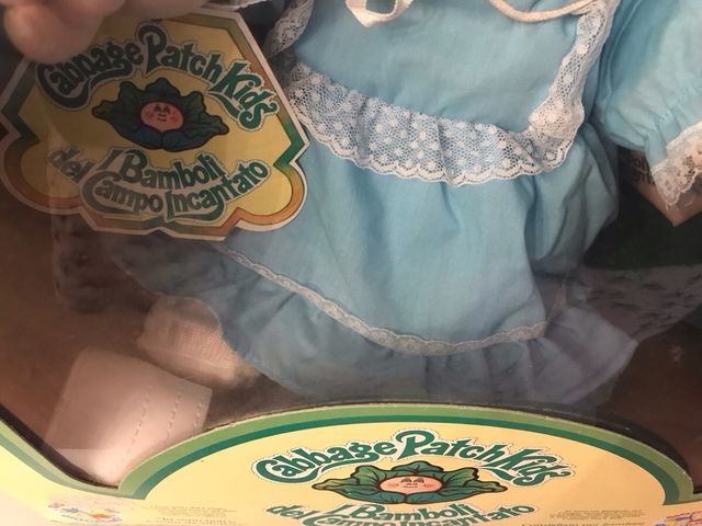 Muñeca Cabbage Patch Kids años 80.