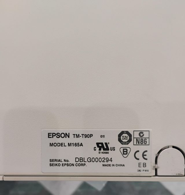 Impresora EPSON TM-T90P - M165A