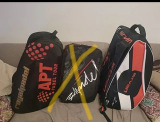 Pack padel: 2 Paleteros
(Orven + Royal pádel APT)