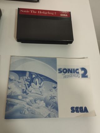 Lote de videojuegos Sonic para Máster Sistem.