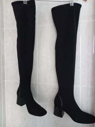 Botas altas ZARA mujer, talla 36