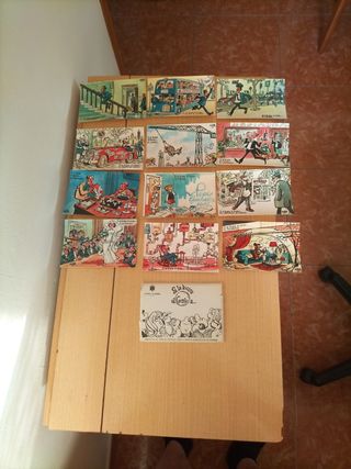 Postales Mingote Lotería Nacional