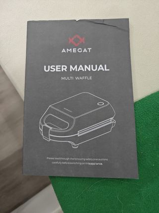 Gofrera AMEGAT - Plancha para gofres